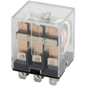 Реле проміжне e.control.p1031 10А, 3 групи контактів, котушка 12В DC