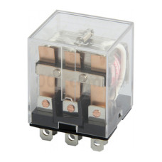 Реле проміжне e.control.p1034 10А, 3 групи контактів, котушка 24В АC