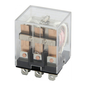 Реле проміжне e.control.p1034 10А, 3 групи контактів, котушка 24В АC