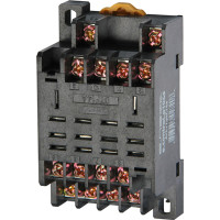 Роз'єм модульний e.control.p104s для проміжного реле 10А на 4 групи контактів