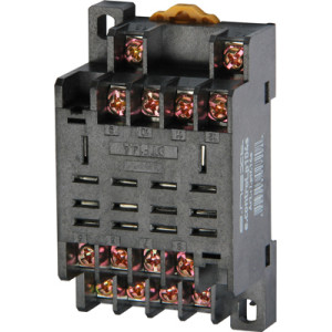Роз'єм модульний e.control.p104s для проміжного реле 10А на 4 групи контактів
