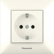 Розетка Panasonic Arkedia Slim з з/к, крем