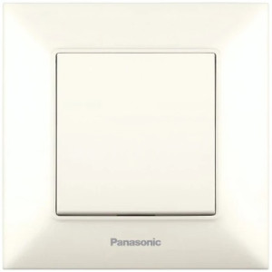 Вимикач 1кл. Panasonic Arkedia Slim, крем