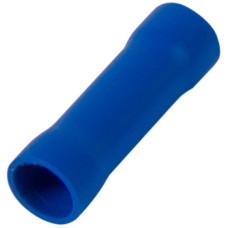 Гільза з'єднувальна ізольована e.splice.stand.bv.2.blue 1,5-2,5 кв.мм, синя, 100шт