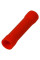 Гільза з'єднувальна ізольована e.splice.stand.bv.5.red 4-6 кв.мм, червона, 100шт