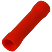 Гільза з'єднувальна ізольована e.splice.stand.rvt.1.red 0.5-1.5 кв.мм, червона, 100шт