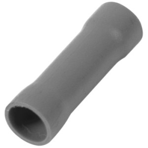 Гільза з'єднувальна ізольована e.splice.stand.rvt.2.grey 1,5-2,5 кв.мм, сіра, 100шт