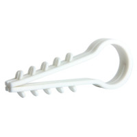 Дюбель - ялинка 20 mm для круглого проводу e.metiz.dowel.fir.20, 50 шт.