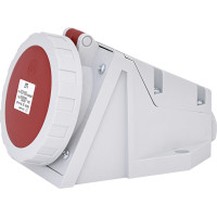 Розетка настінна (силовий роз'єм) EZH-1653 IP67 (16A, 400V, 3P+N+PE)