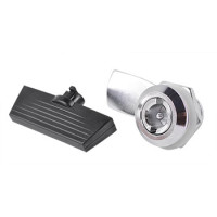Замок e.lock.02 подвійна бородка, 22-25/50, пластиковий ключ