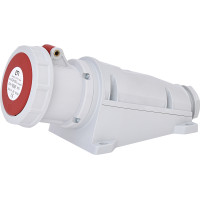 Розетка настінна (силовий роз'єм) EZH-6353 IP67 (63A, 400V, 3P+N+PE)