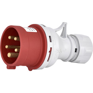 Вилка кабельна з реверсом фаз (силовий роз'єм) EVO-1653 IP44 (16A, 400V, 3P+N+PE)