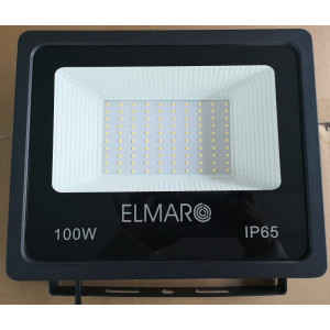 Світлодіод. прожектор  LED100W  чорний  6400K 9500Lm            ELMAR