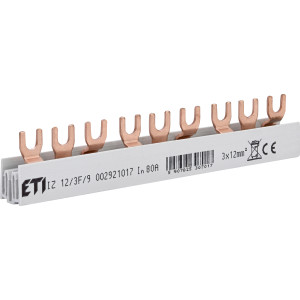 Шина живлення IZ 12/3F/ 9 (12мм2, 3P, 0.16м, Fork, 9mod.)