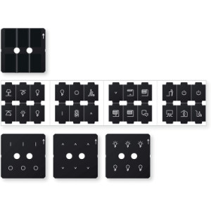 Комплект додаткових іконок для кнопкового вимикача Pushbutton Pro, опція, KNX, Schneider Electric MTN6270-0010