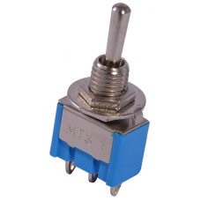 Тумблер MTS-123  (ON)-OFF-(ON) 3Пол. *3Конт.