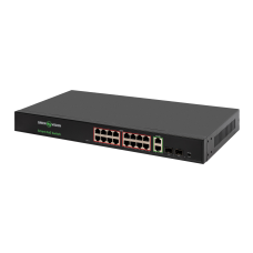 Комутатор мережевий POE GV-022-D-16G+2PG+2SFP