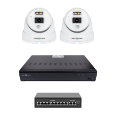 Комплект відеоспостереження на 2 камери GV-IP-K-W101/2 5MP (Ultra AI)