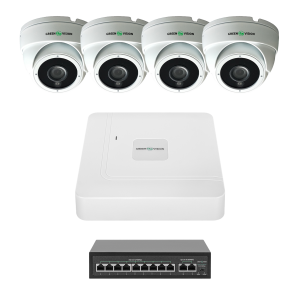 Комплект відеоспостереження на 4 камери GV-IP-K-W99/4 4MP