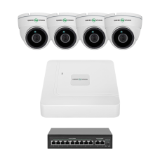 Комплект відеоспостереження на 4 камери GV-IP-K-W98/4 4MP