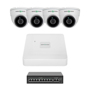 Комплект відеоспостереження на 4 камери GV-IP-K-W98/4 4MP