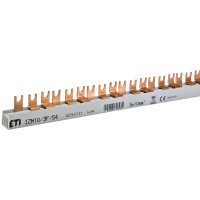 Шина живлення IZM 10/3F/54 (10мм2, 3P, 1м, Fork, 54mod., 18xMS/MPE)