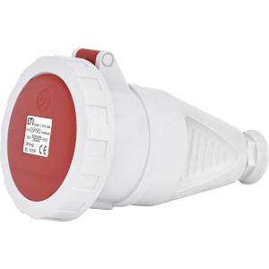Розетка кабельна (силовий роз'єм) ESH-1653 IP67 (16A, 400V, 3P+N+PE)