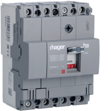 Автоматичний вимикач x160, In=160А, 4п, 18kA, Тфікс./Мфікс.