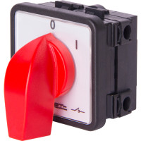 Пакетний перемикач LK16/1.216-ZP/45 щитовий, з передньою панеллю, 1p, 0-1, 16А