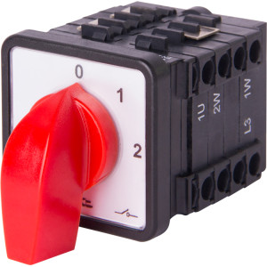 Пакетний перемикач LK16/4.322-ZP/45 щитовий, з передньою панеллю, 0-1-2, 16А