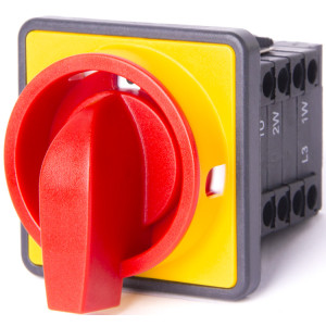 Пакетний перемикач LK25/4.322-ZК/45 щитовий, з передньою панеллю (під пломбування), 0-1-2, 25А