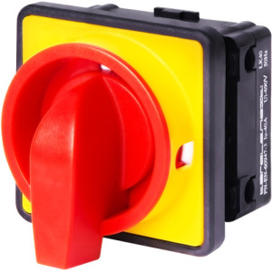 Пакетний перемикач LK40/1.216-ZК/45 щитовий, з передньою панеллю (під пломбування), 1p, 0-1, 40А