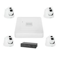 Комплект відеоспостереження на 4 камери GV-IP-K-W70/04 3MP