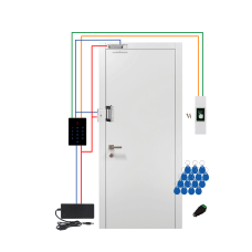 Бездротовий (Wi-Fi) комплект СКУД для важких металевих дверей з двома замками GV-505