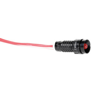 Лампа сигнальна LS LED 5 R 230 (5мм, 230V AC, червона)