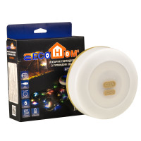 Ліхтарик світлодіодний з гірляндою (веселка) GF5018R-С ECOНОМЕ (ECO018001014)