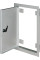 Дверцята металеві ревізійні e.mdoor.stand.300.500.z 300х500м c замком