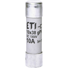 Запобіжник CH 10x38 gPV 10A 1000V (10kA)