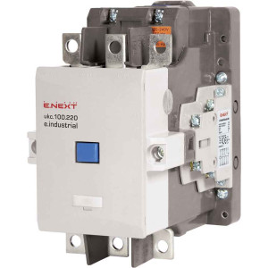 Контактор e.industrial.ukc.100.220, 100А, 220В, 1no+1nc