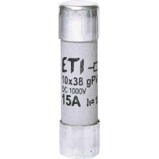 Запобіжник CH 10x38 gPV 15A 1000V (10kA)