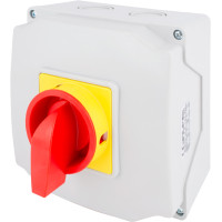 Пакетний перемикач LK40/3.323-ОК/45 в корпусі (під пломбування), 3p, 1-0-2, 40А, IP44