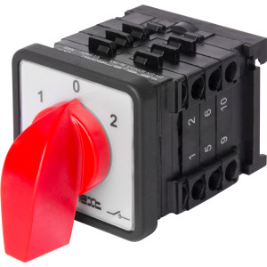 Пакетний перемикач LK16/3.323-SP/45 щитовий, на DIN - рейку, 3p, 1-0-2, 16А