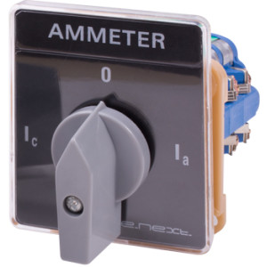 Перемикач амперметра щитовий e.switch.a20 20А