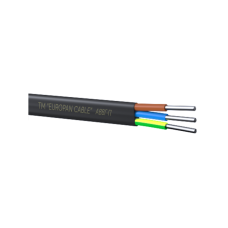 Кабель АВВГ-П-0,66 2х4,0 силовий алюмінієвий EUROPAN CABLE