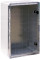Корпус удароміцний з АБС-пластика e.plbox.500.600.220.tr, 500х600х220мм, IP65 з прозорими дверцятами