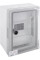 Корпус удароміцний з АБС-пластика e.plbox.210.280.130.8m.tr, 210х280х130мм, IP65 з прозорими дверцятами та панеллю під 8 модулів