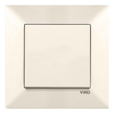 Вимикач VI-KO Meridian кремовий 1кл ( 90970201-WH )