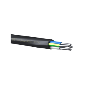 Кабель АВВГ-0,66 4х25 силовий алюмінієвий EUROPAN CABLE Відрізок 24м