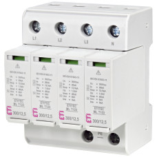 Обмежувач перенапруги ETITEC ML T123 300/12,5 (4+0, 4p, TNC-S)