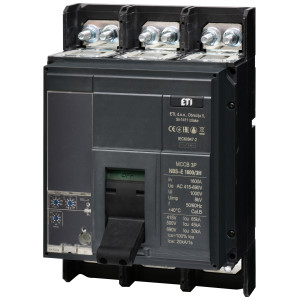 Автоматичний вимикач NBS-E 1600/3H 1600A (65kA, (0.4-1)In/(1.5-10)Ir) 3P